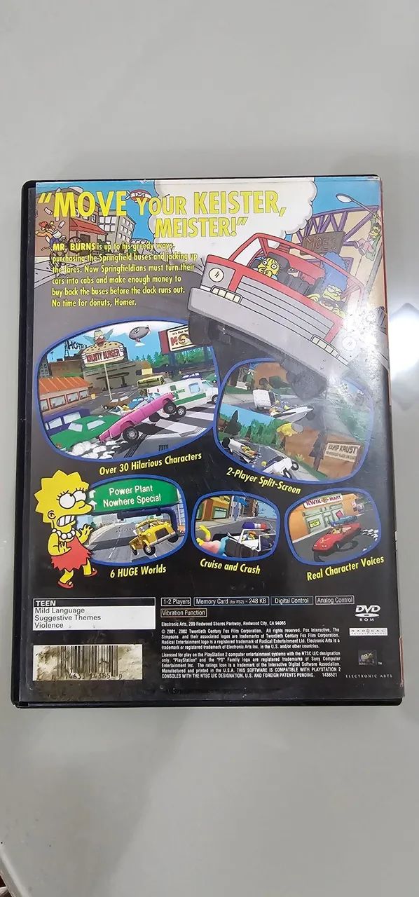 Simpson Road Rage PS2 - Foto 2
