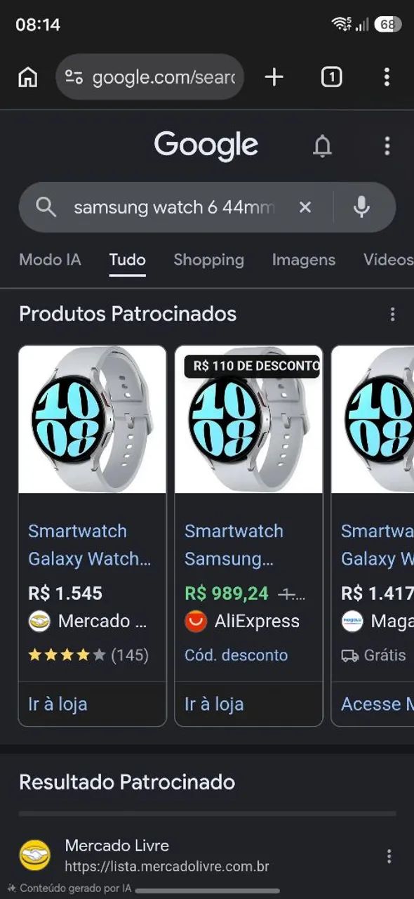 Relógio Samsung watch 6 - Foto 3