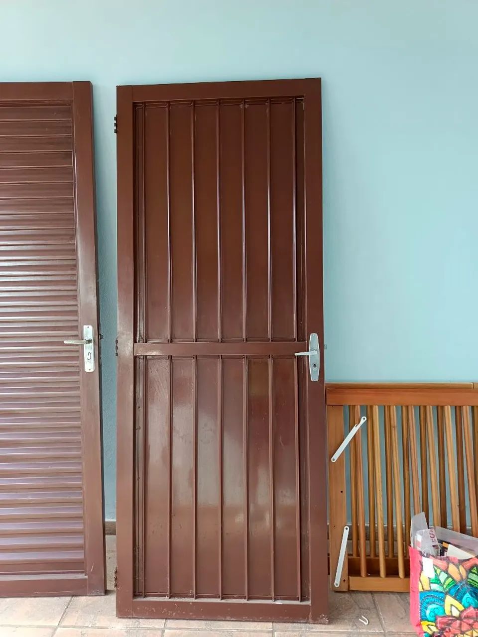 2 Portas de aço