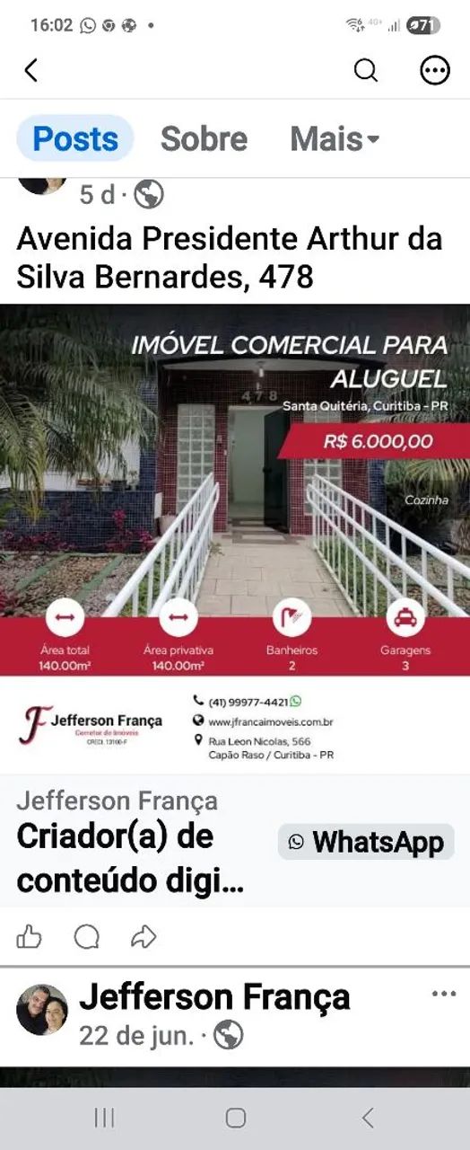 Salas comerciais