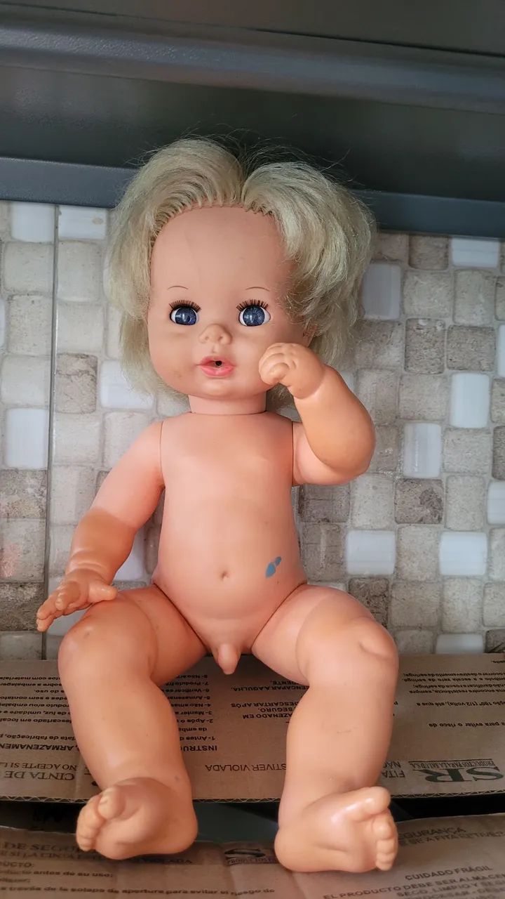 Boneco Manequinho Loiro 1984 - Foto 4