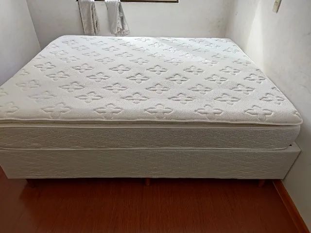 Cama Queen Size Umaflex Itália - Molas Ensacadas + Base Box - Foto 3