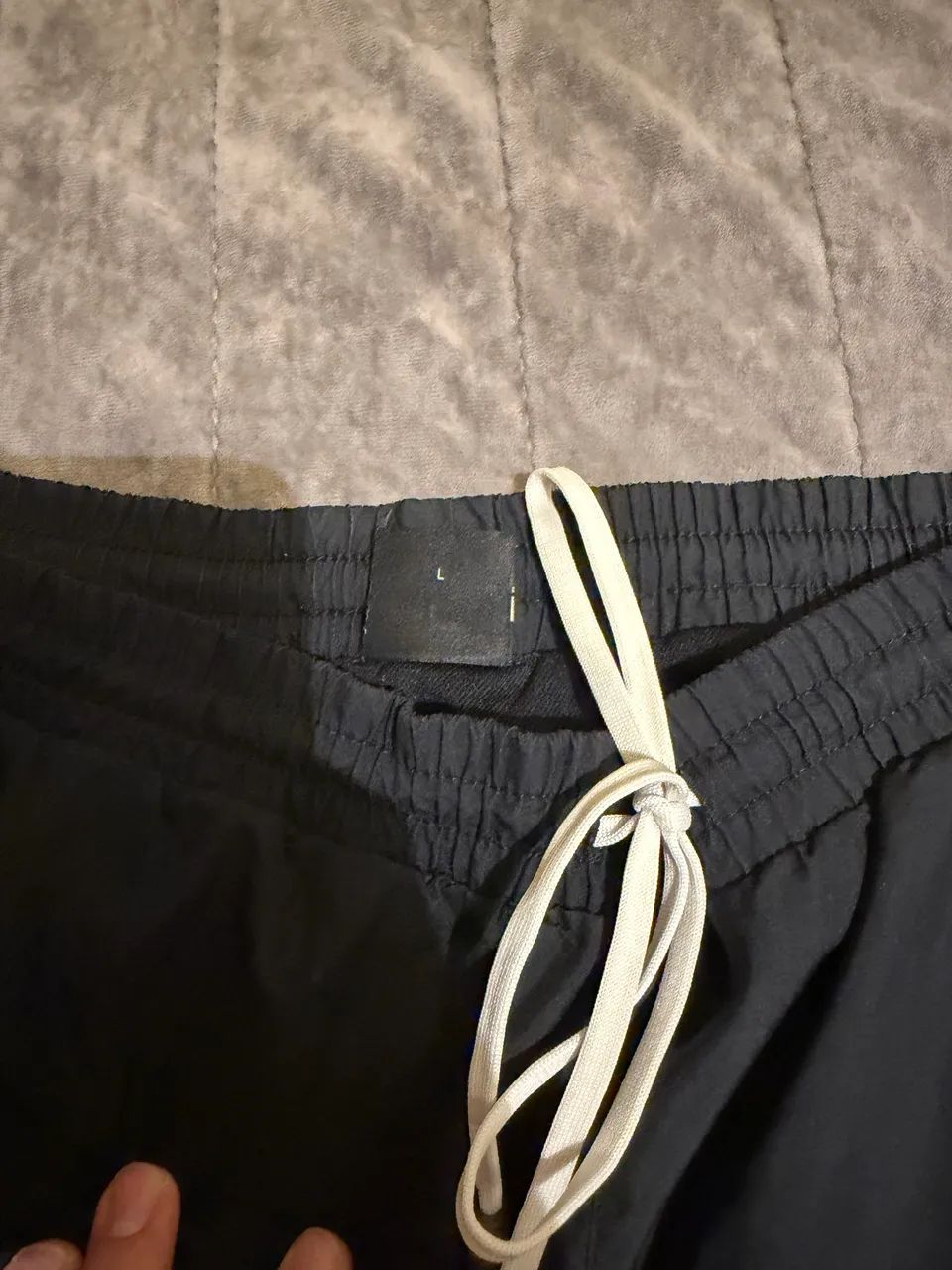SHORT ORIGINAL HUGO BOSS PRETO TAMANHA G - Foto 2