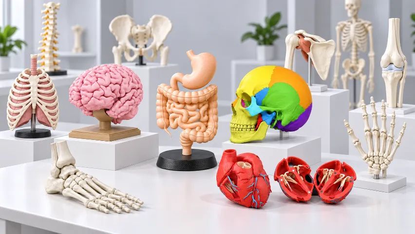 Kit Modelos Anatômicos Didáticos para Ensino de Anatomia - Foto 3