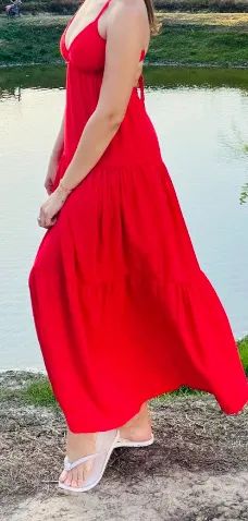 Vestido vermelho novo! - Foto 2