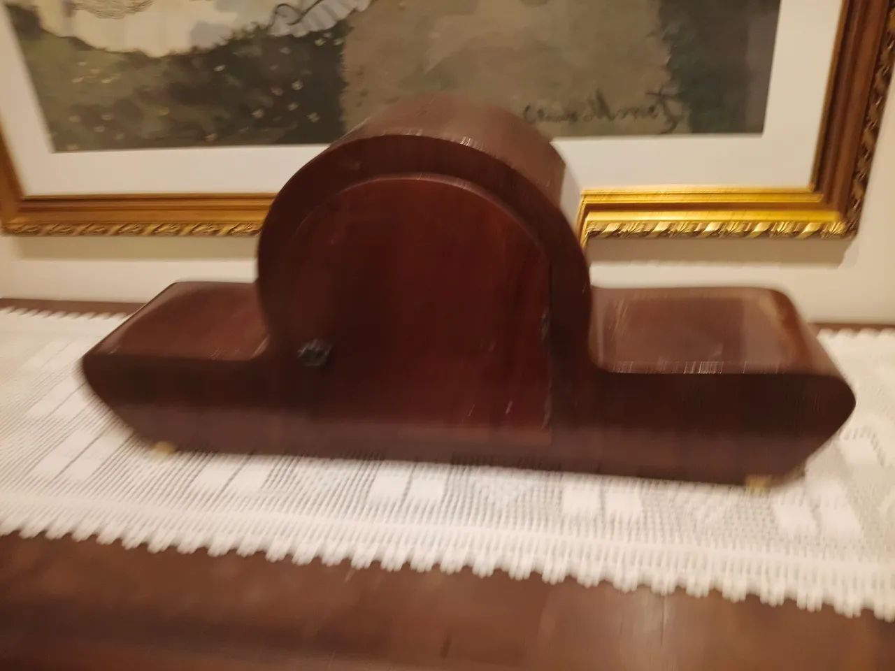 Relógio antigo de mesa - Foto 3