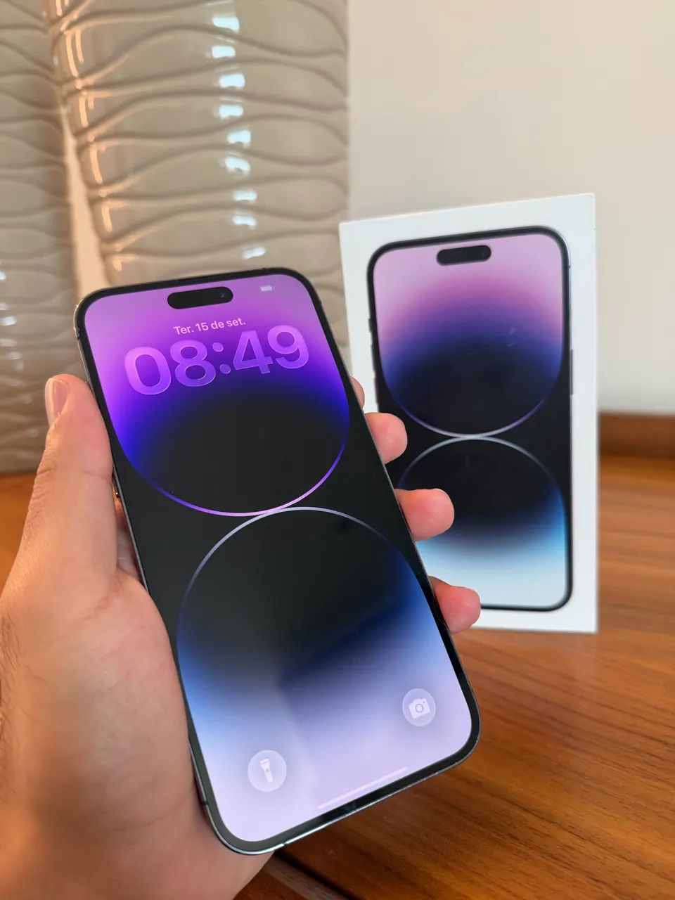 IPhone 14 Pro Max 128gb Roxo - Foto 2