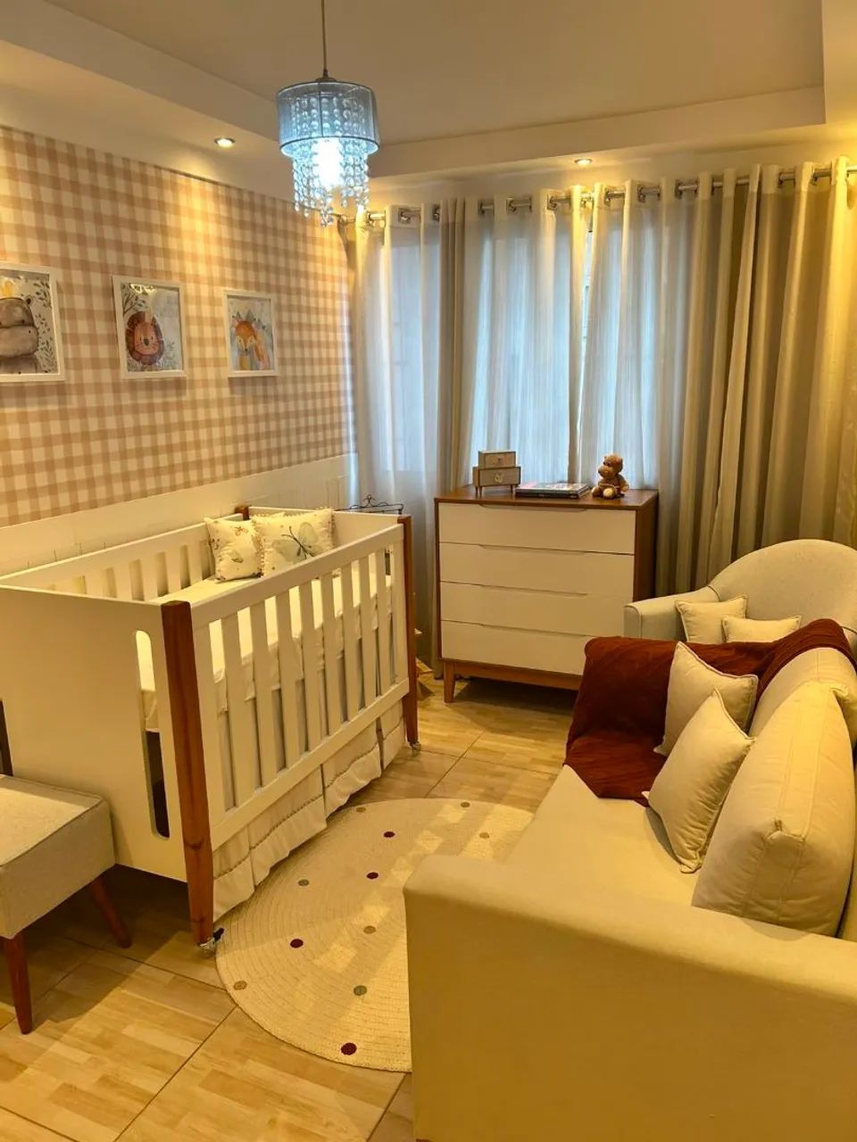 Móveis para quarto de bebê unissex