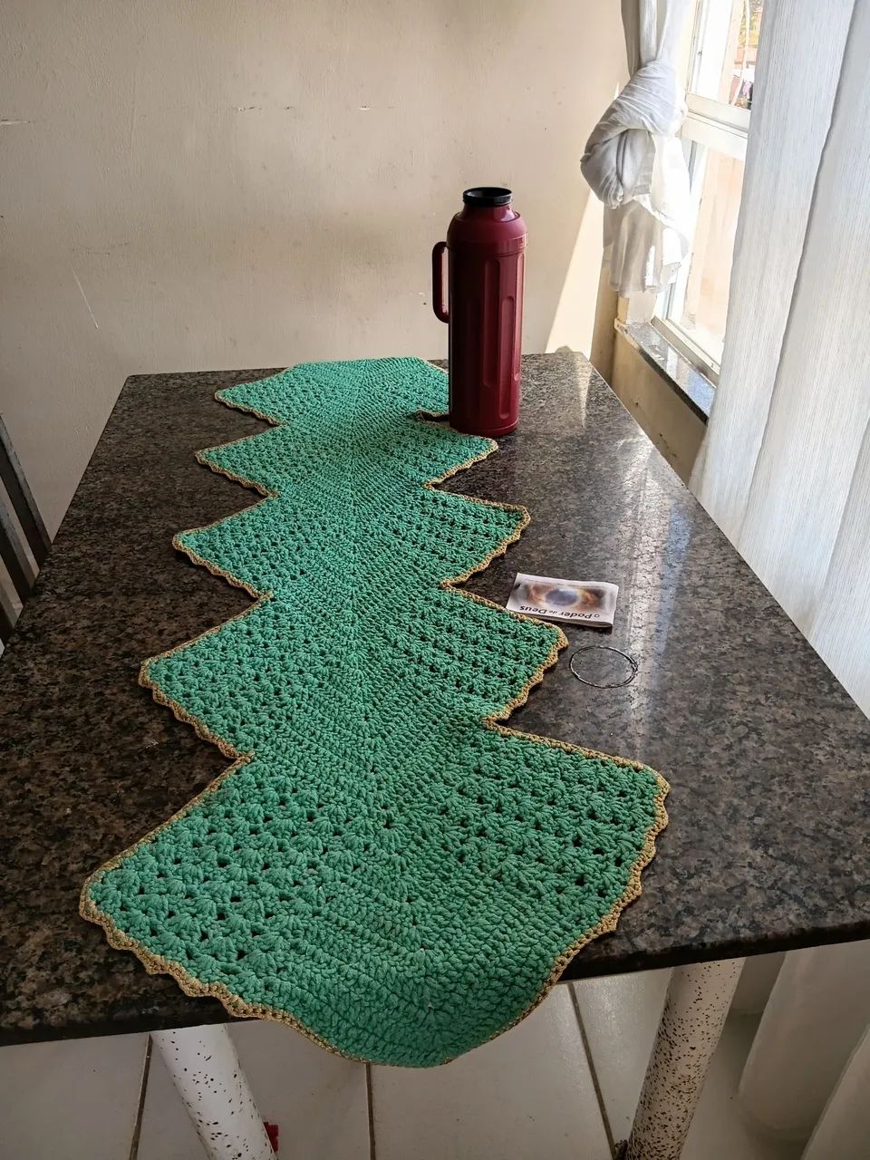 Mesa mármore 4 lugares