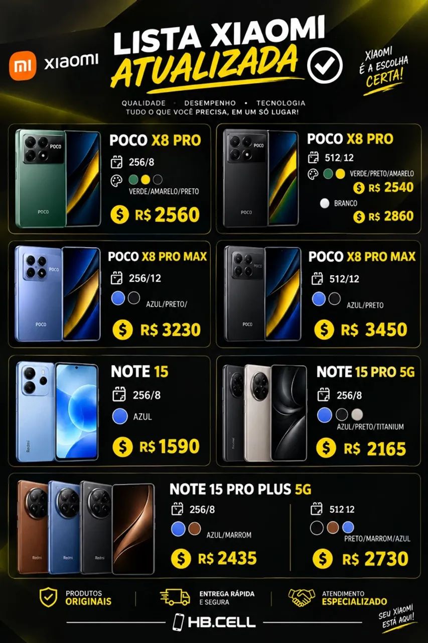 Xiaomi lacrado 