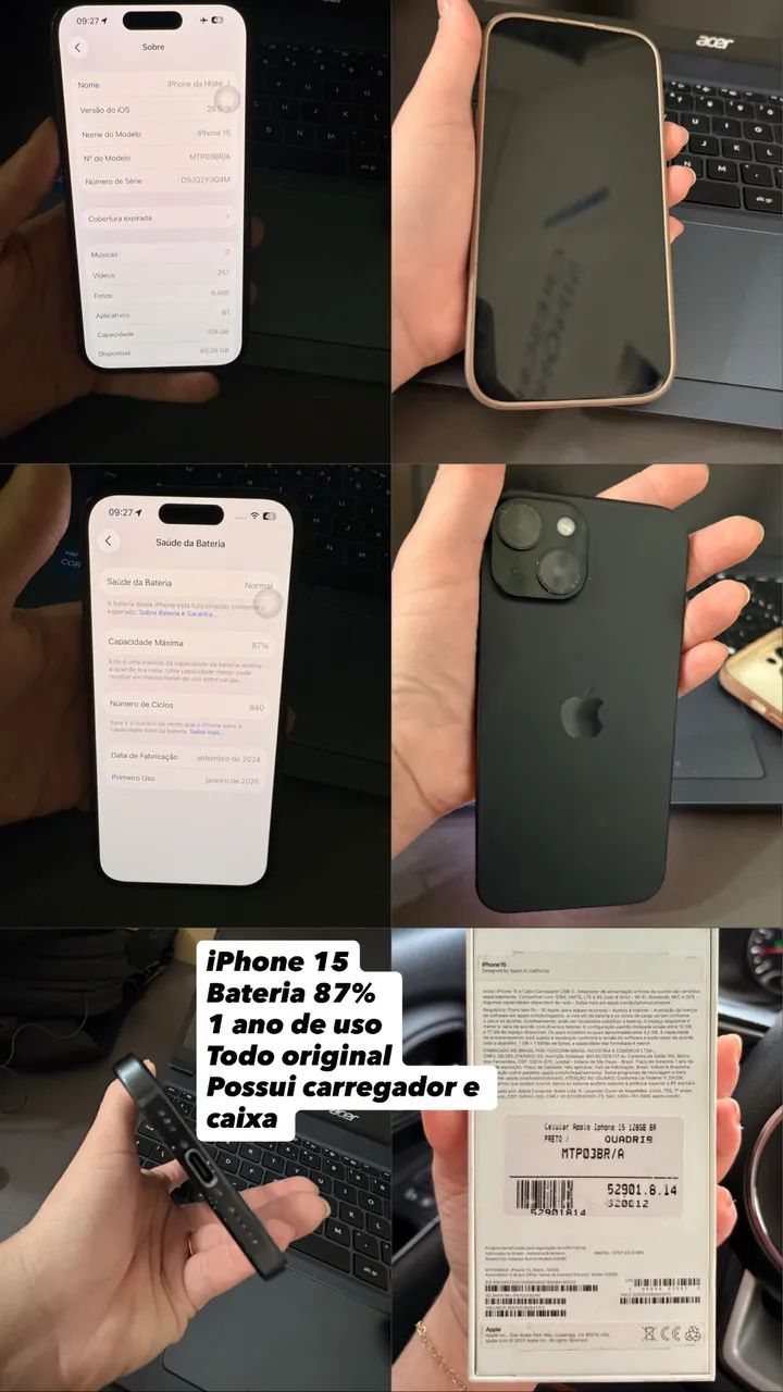 iPhone 15 128gb - Foto 3
