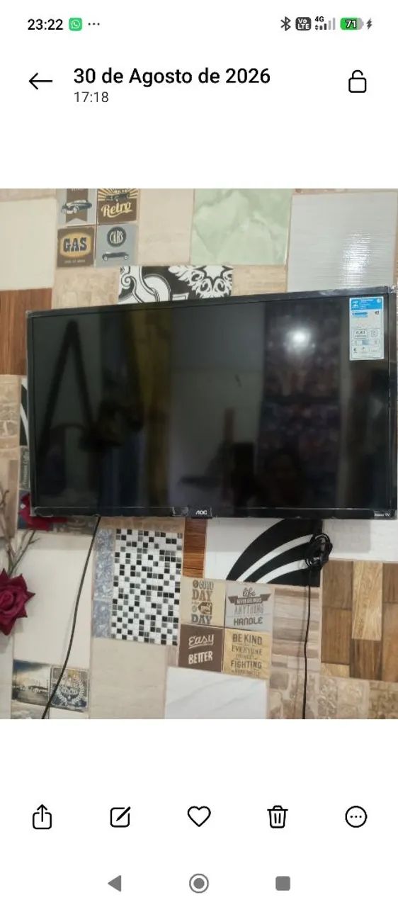 Tv AOC 32 polegadas  - Foto 2