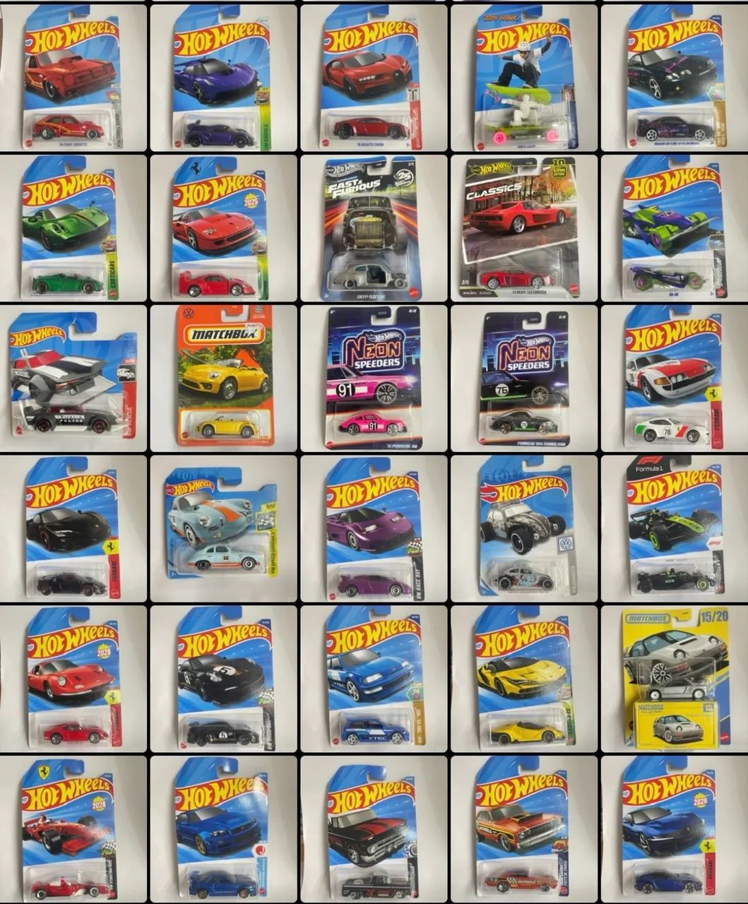 Hot wheels - ferrari . Porsche . Exotics