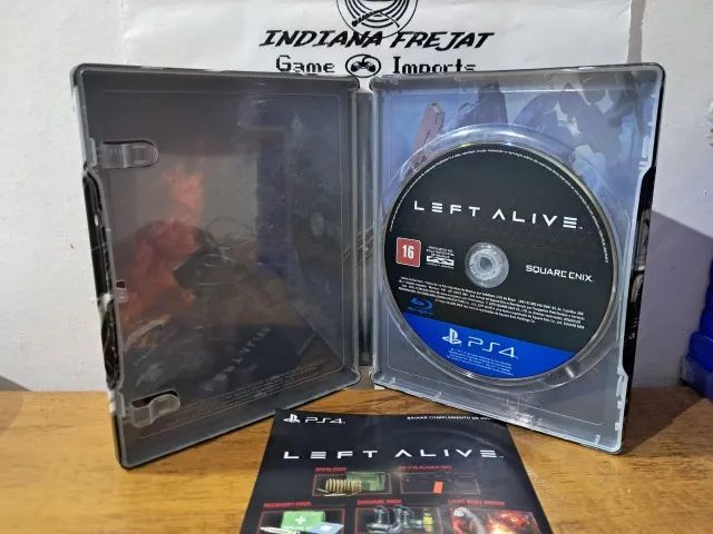 Steelbook Left Alive – Boîtier Métal Vide Pour PS4 (Playstation 4)