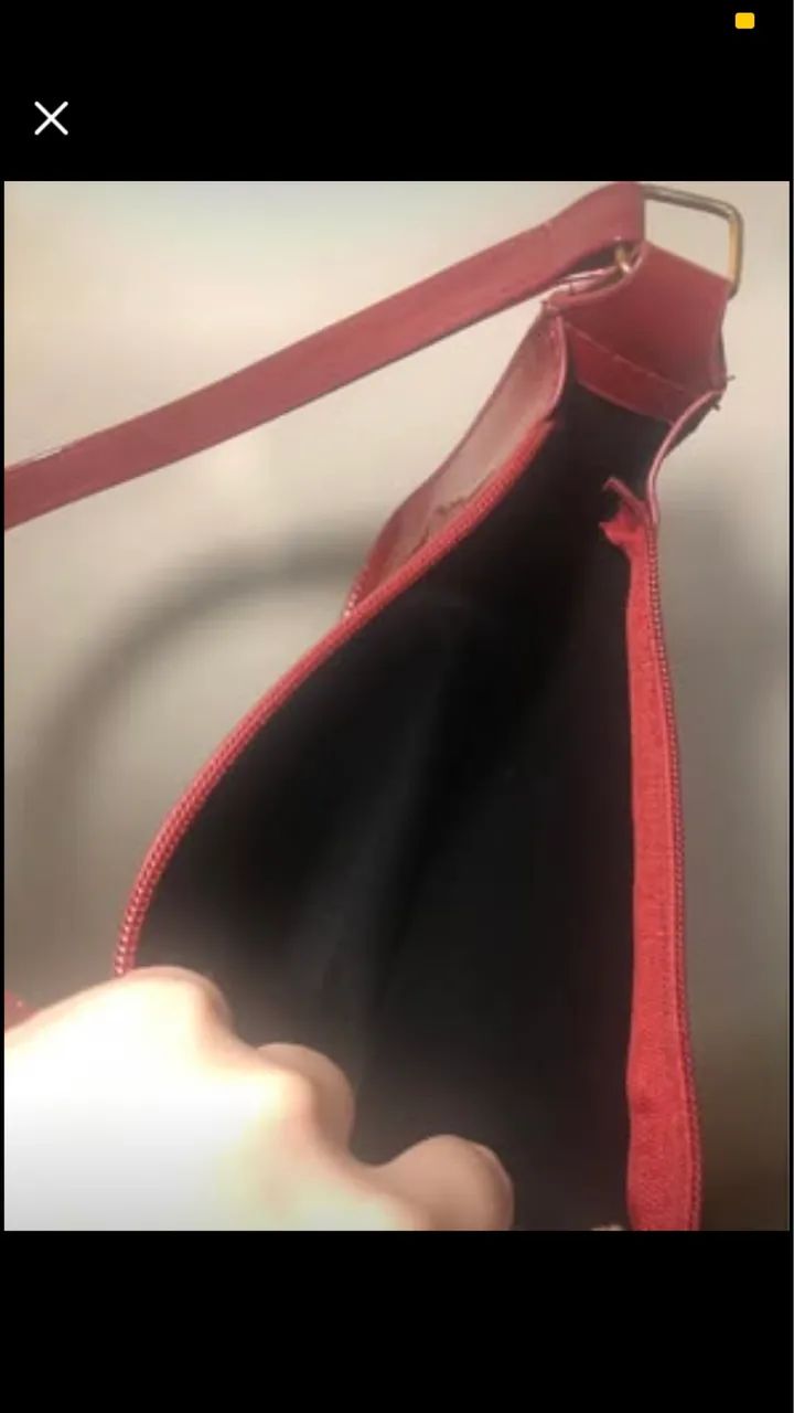 Bolsa de axila vermelha - Foto 4