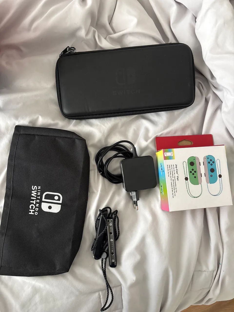 nintendo switch oled com vários jogos e adicionais por apenas 2.600 reais