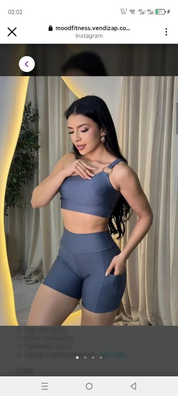 Roupa de academia  - Foto 3