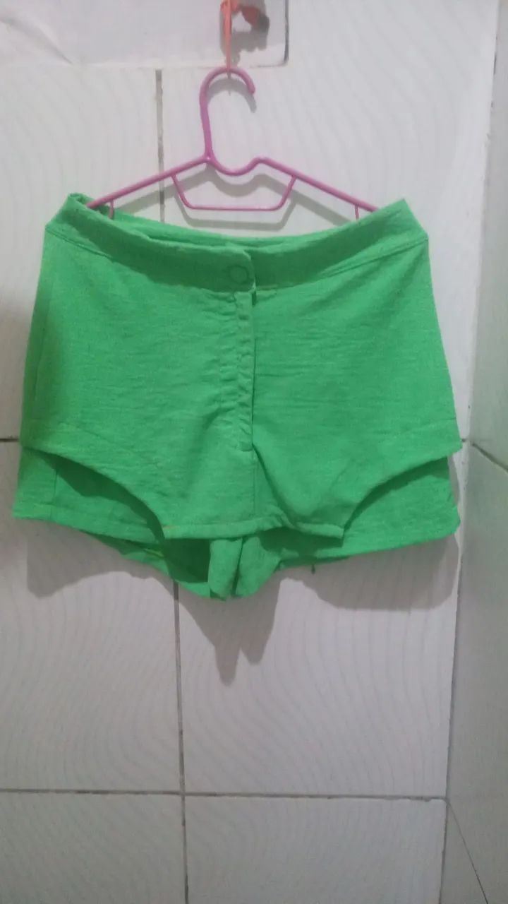 Shirt Saia Verde Feminino M  - Foto 3