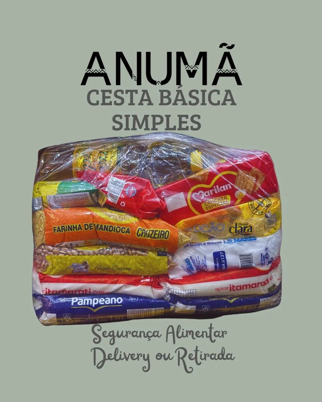 CESTA BÁSICA SIMPLES - Anumã Criação Sustentável