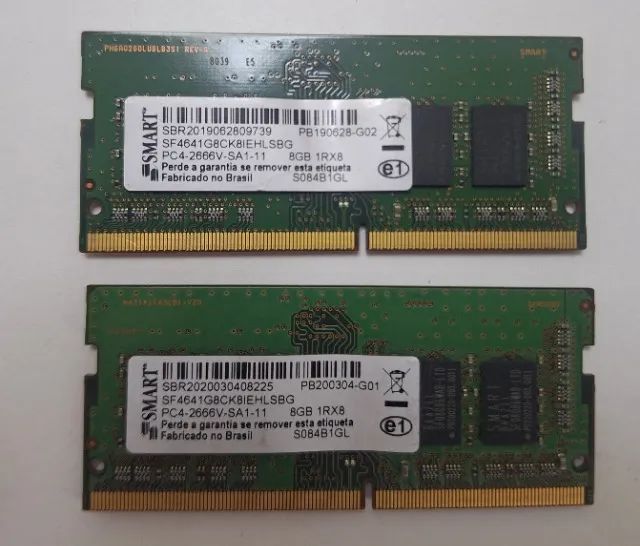 Kit Memórias  8gb Smart 2666mhz  - Foto 2
