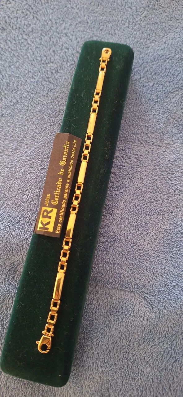 Pulseira de ouro 18k 11,5g - Foto 2