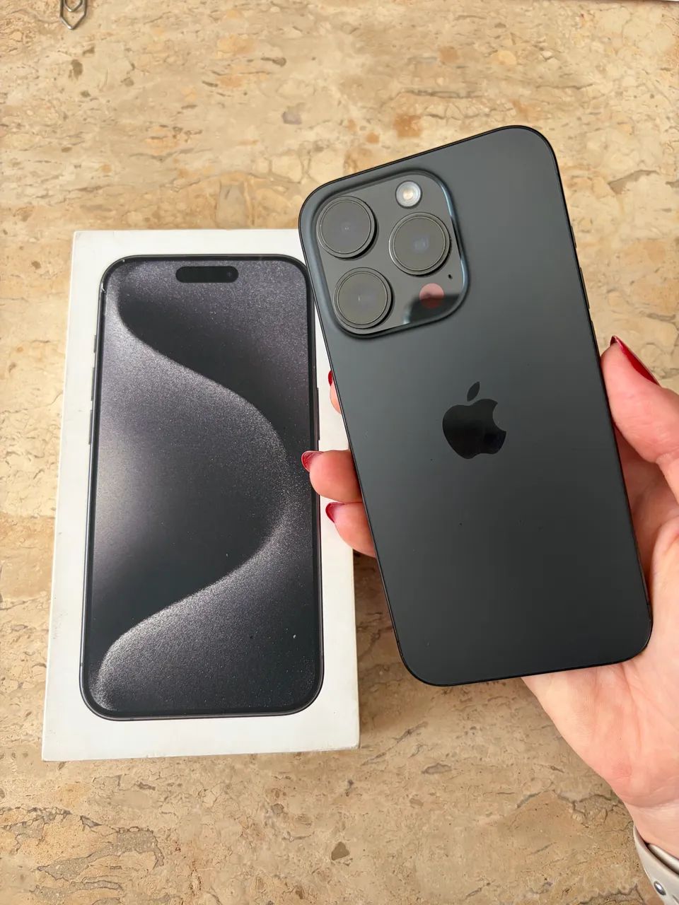 iPhone 15 pro 256gb | Black Titanium 