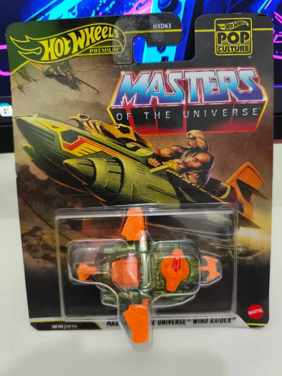 Masters OF THE UNIVERSE / WIND RAIDER Hot Wheels Premium 