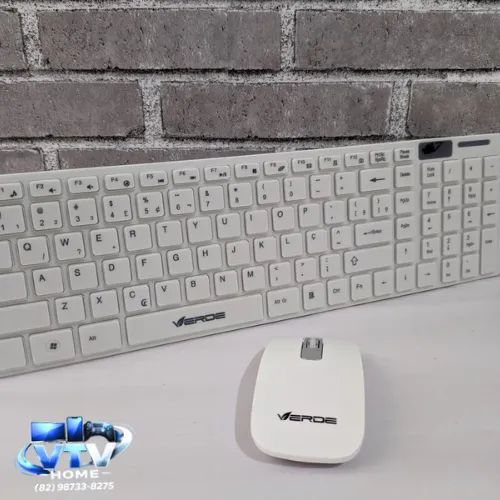 Kit Teclado e Mouse Sem Fio + Entrega Inclusa  - Foto 2