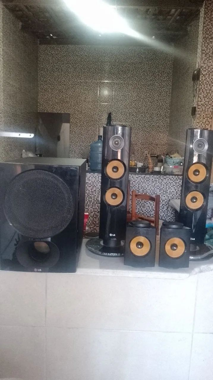 Caixas home theater LG 5.1 - Foto 2