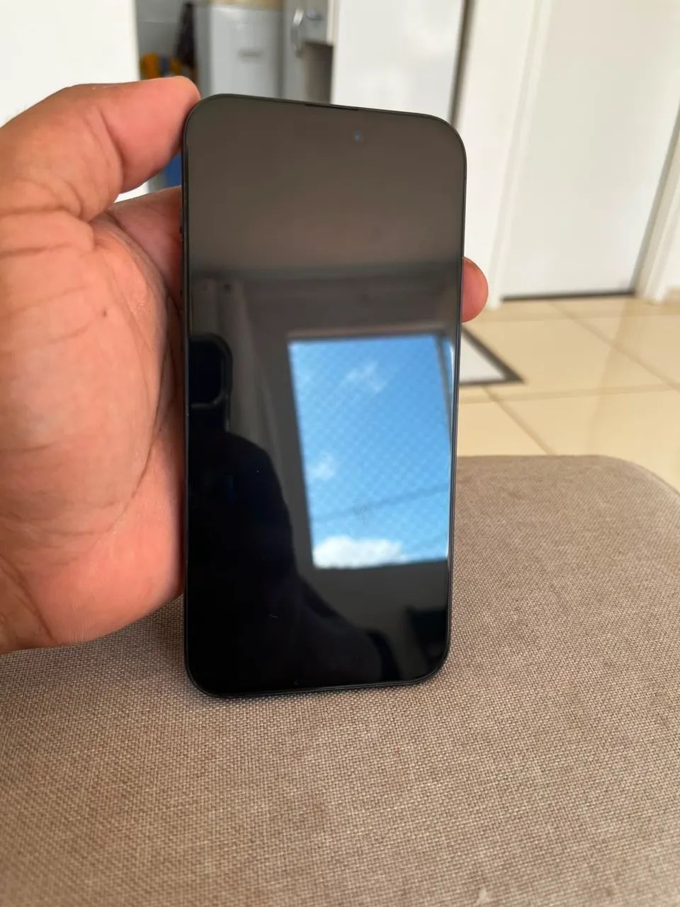 Iphone 15 Pro Max 256GB Titânio Azul  - Foto 2