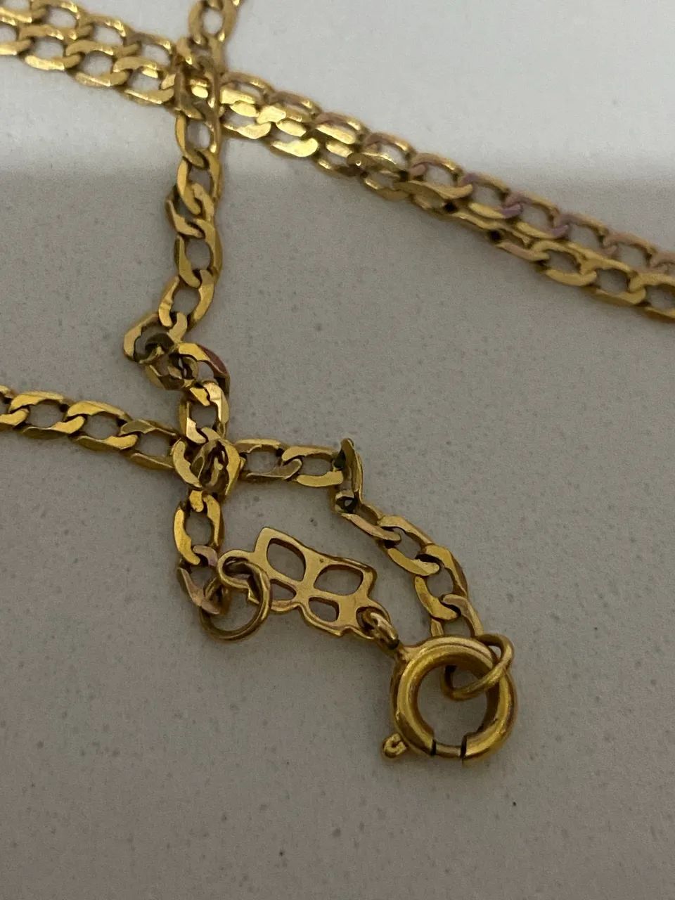 CORRENTE BANHADA A OURO ROMANEL 