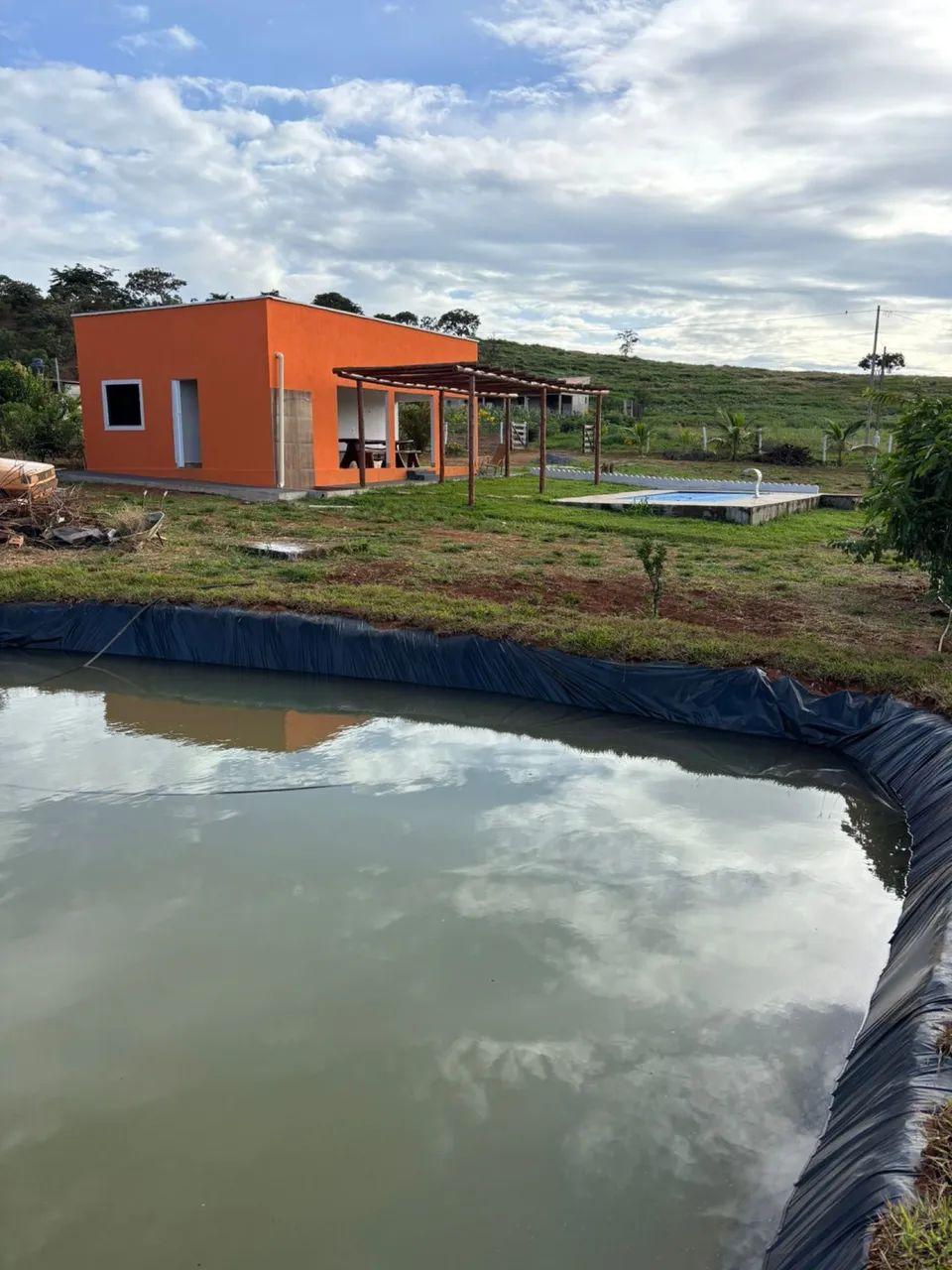 Chácara em Bonfinópolis com piscina e represa  - Foto 3