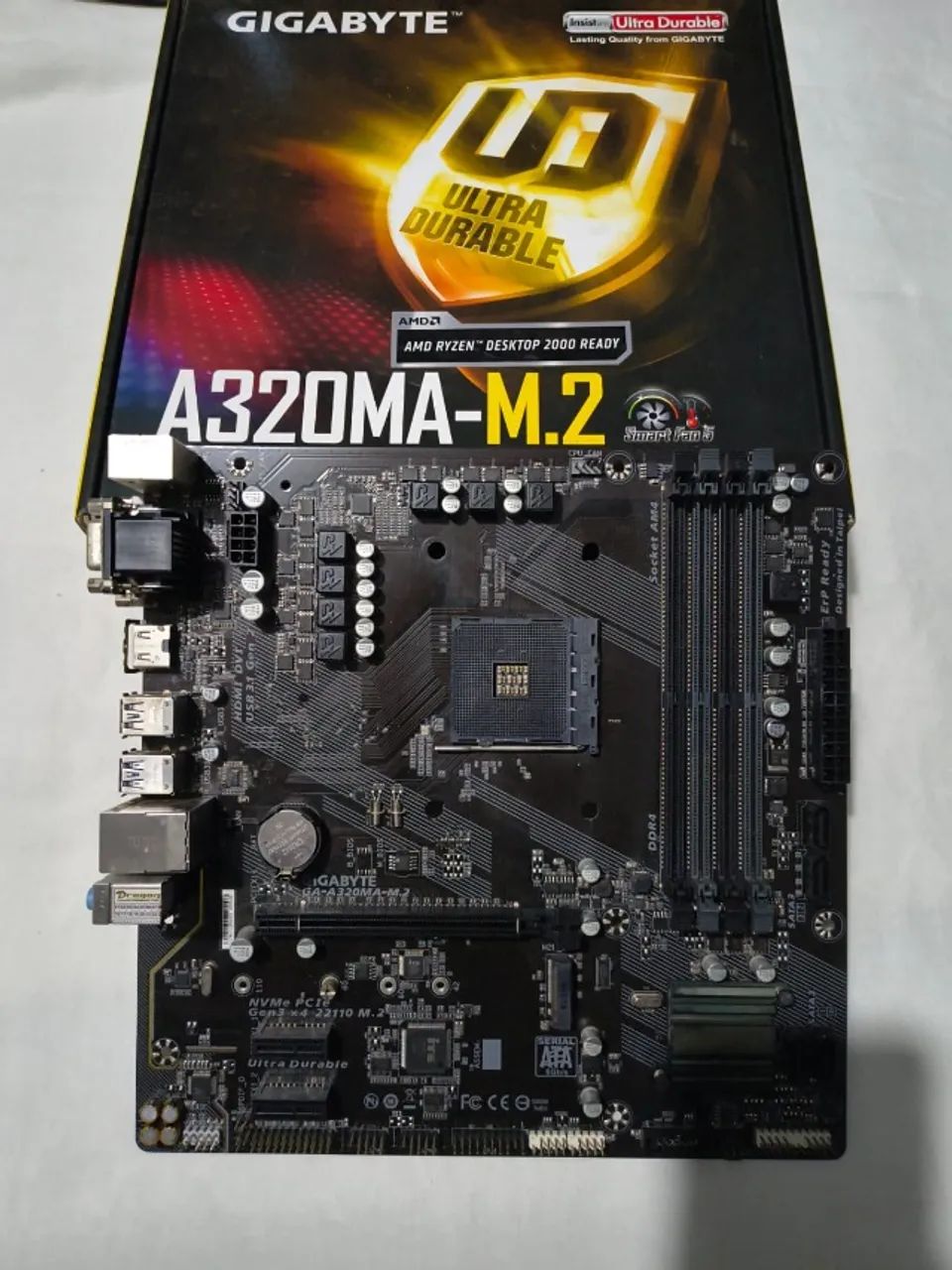 PLACA MAE AM4 A320MA-M.2 GIGABYTE