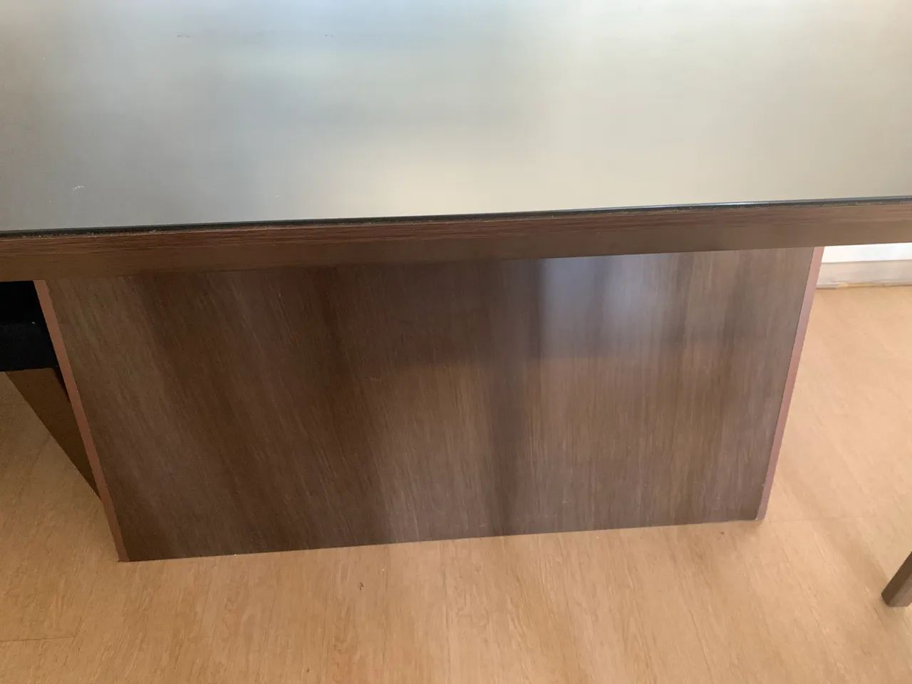 Mesa de jantar com 4 cadeiras estofadas - Foto 5