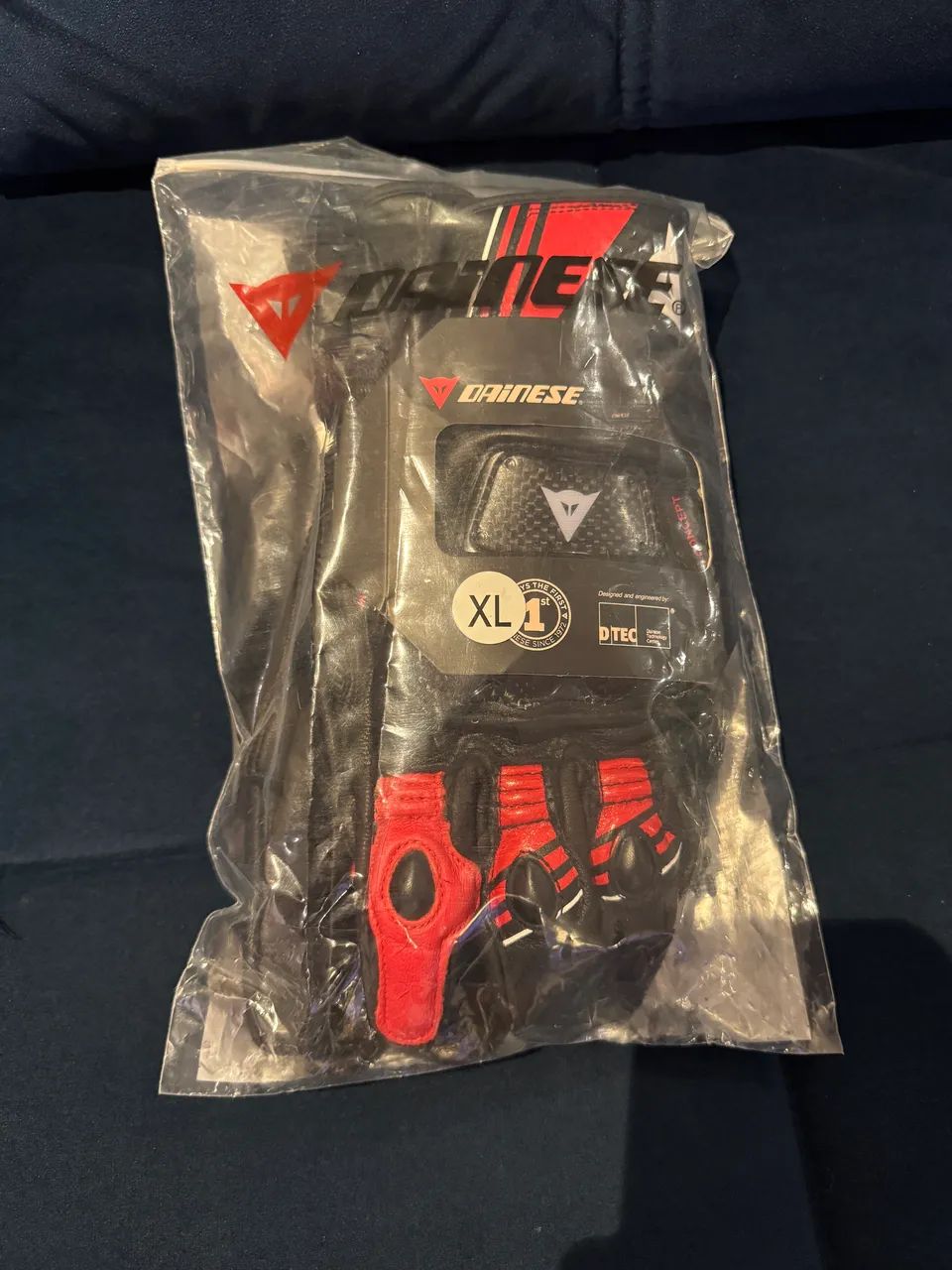 Luva Dainese nova XL - Foto 5