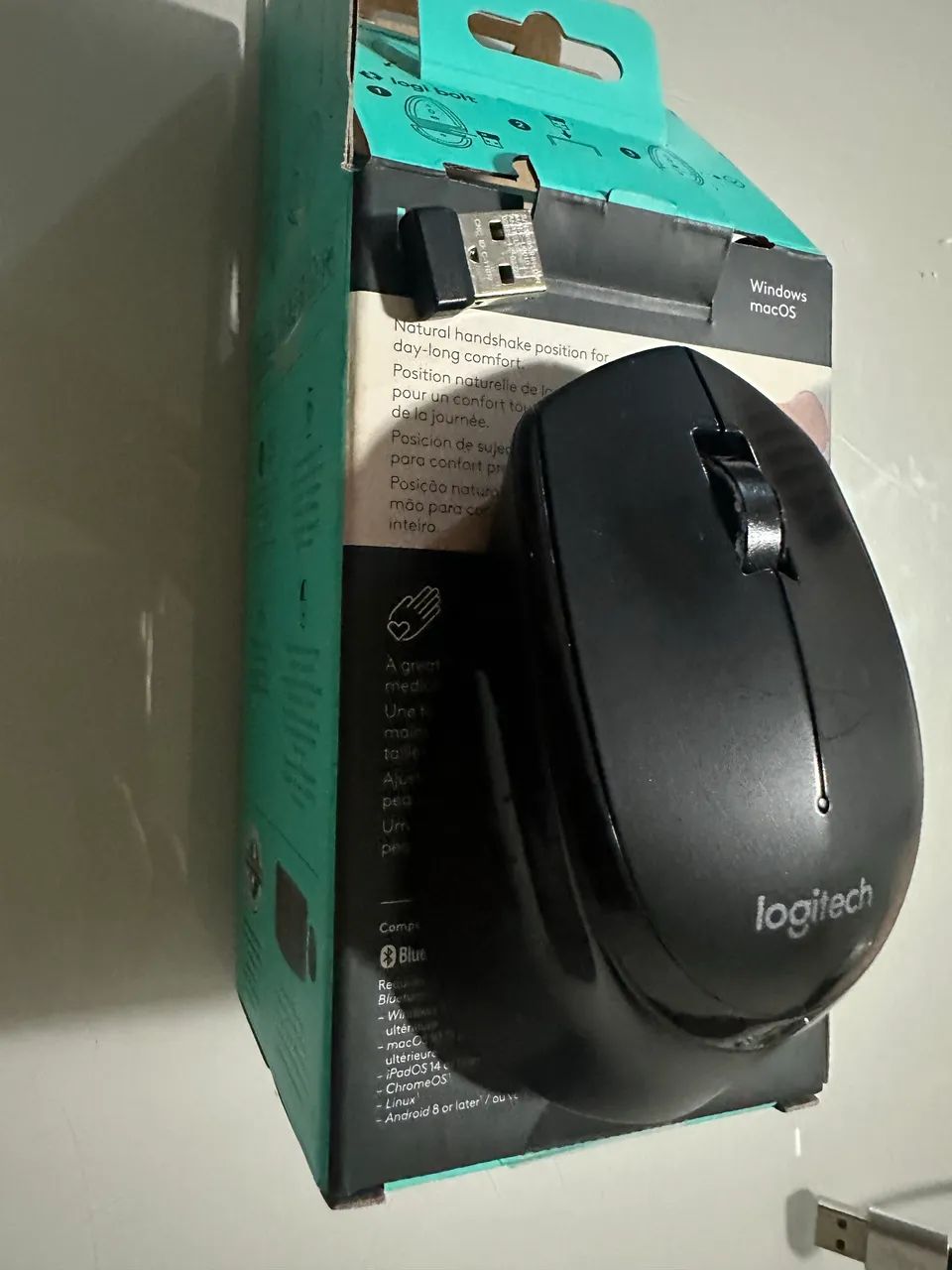 Mouse Logitech sem fio  - Foto 2