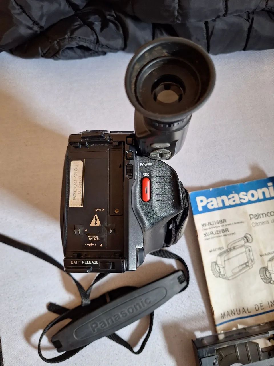 Filmadora Panasonic RJ16 com defeito  - Foto 3