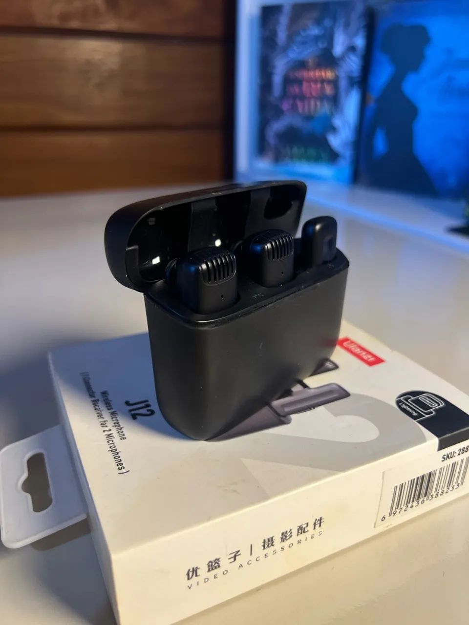Microfone lapela ULANZI J12