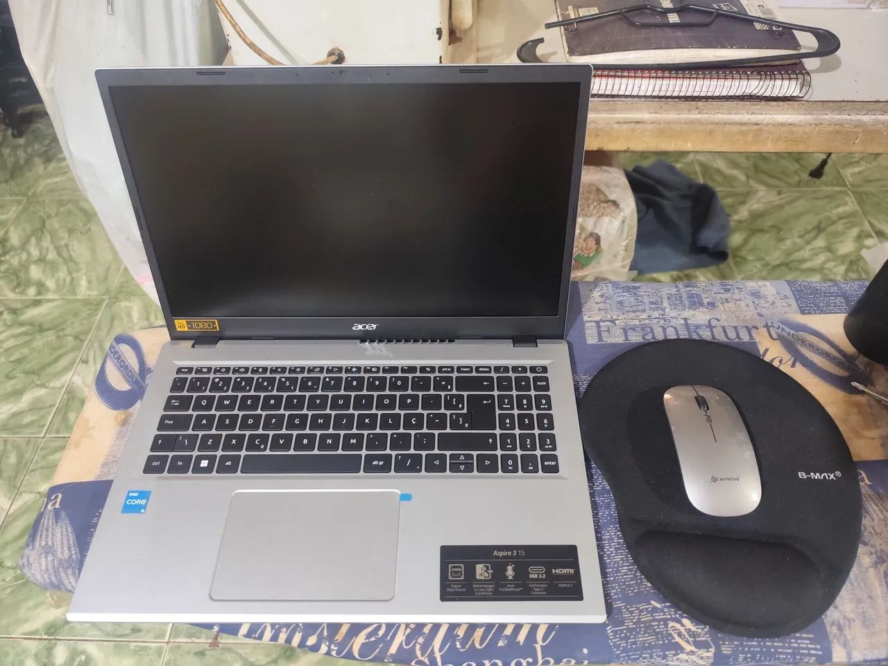 Notebook Acer core i3 aspire 3  