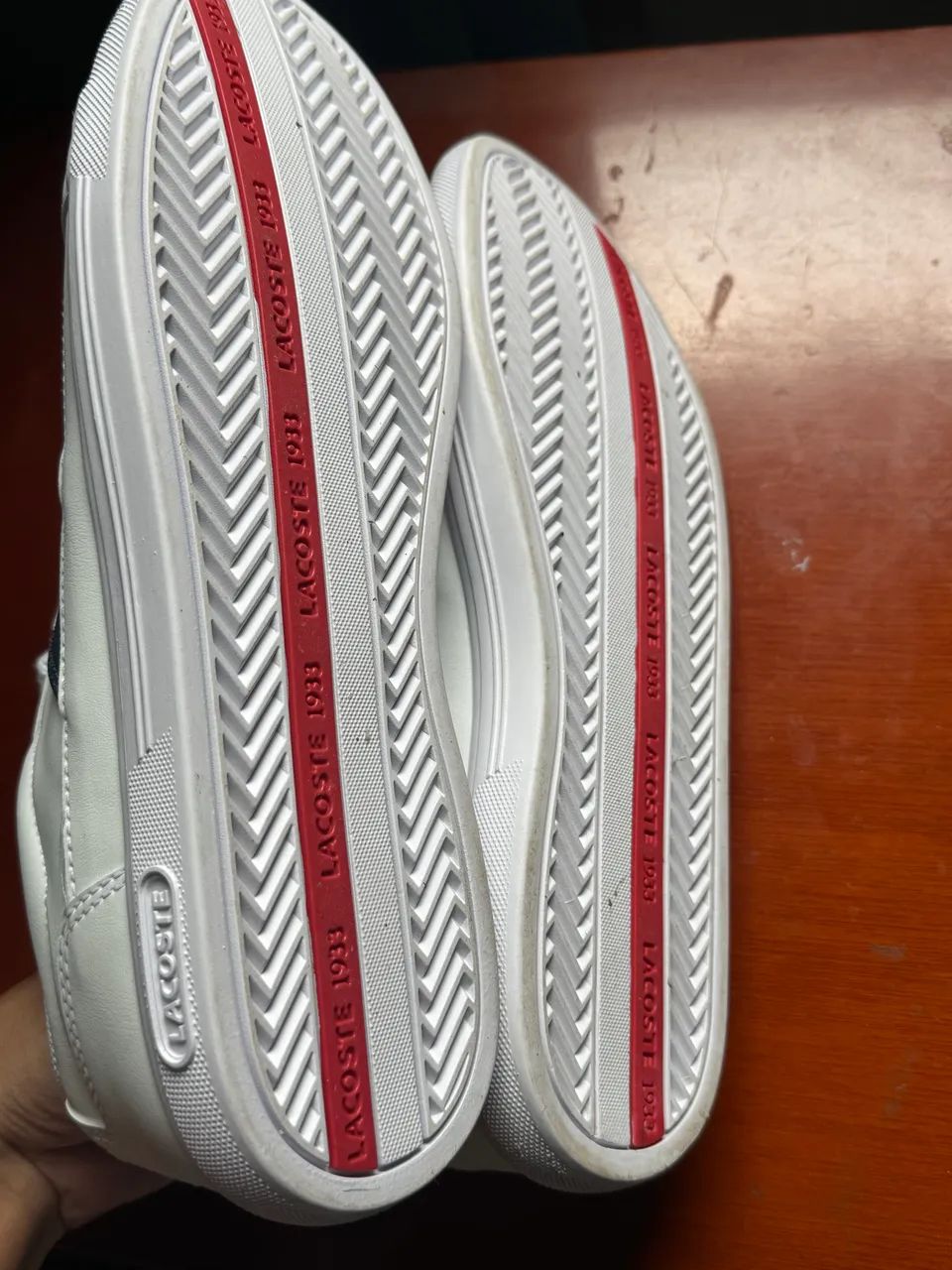 Tênis Lacoste Branco Original - Novo - Foto 2