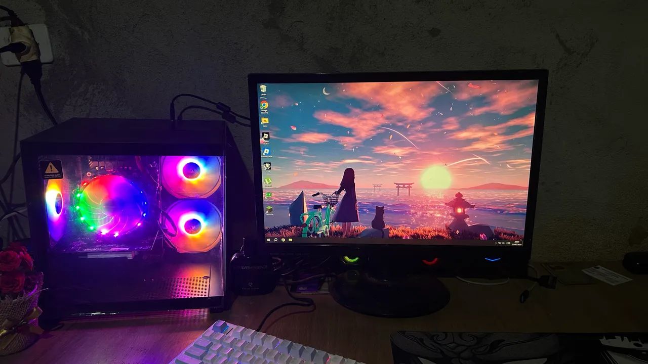 PC GAMER NOVO NO PLÁSTICO 16 GB RAM 512 GB?