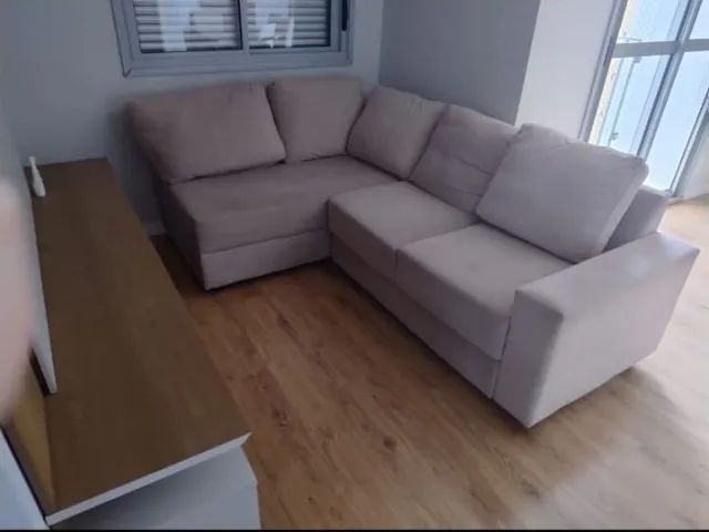Sofá de Canto 3 lugares com Chaise