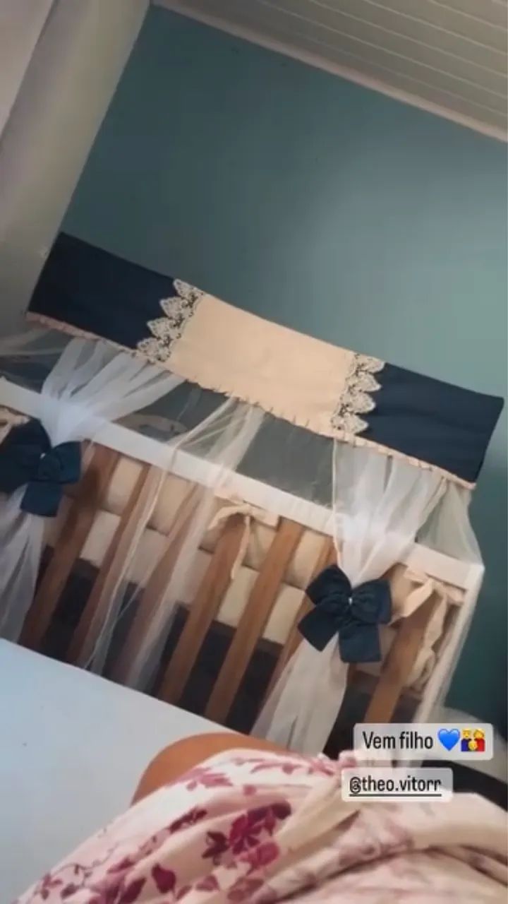 Kit berço americano c/8 peças 