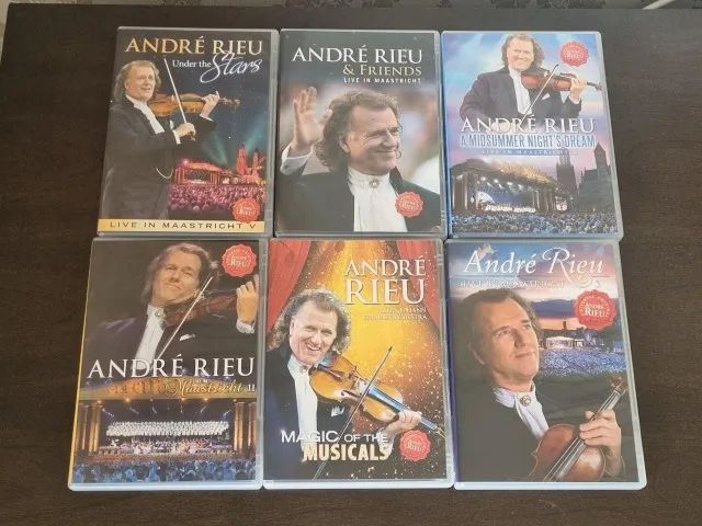 Coleção André Rieu. 16 Dvds + 4 Cds. Ótimo Estado! - Foto 3