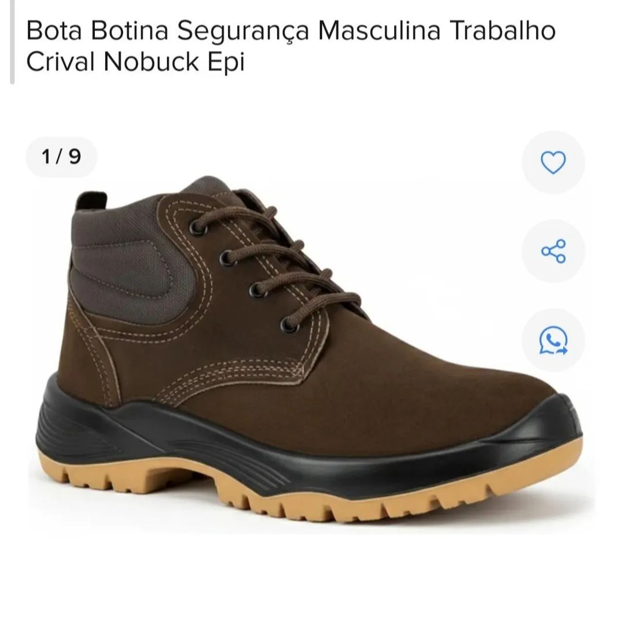 Botinas de Segurança com Bico PVC - Foto 2
