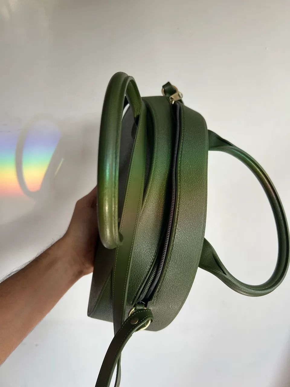 Bolsa Santa lolla verde musgo - Foto 5
