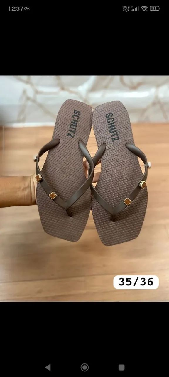 Sandália Schutz 1 linha  - Foto 2