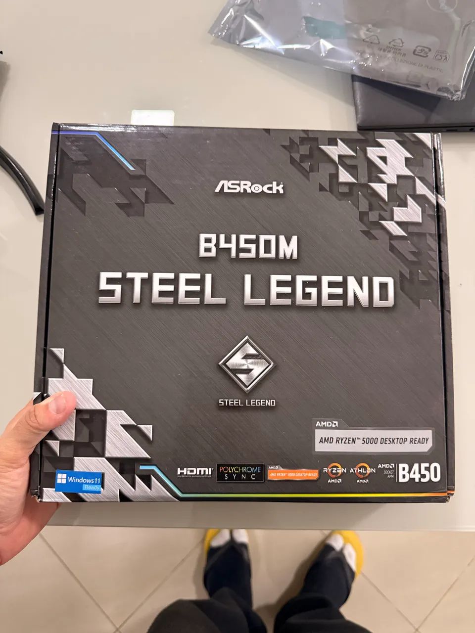 ASRock B450M Steel Legend AM4 - Foto 2