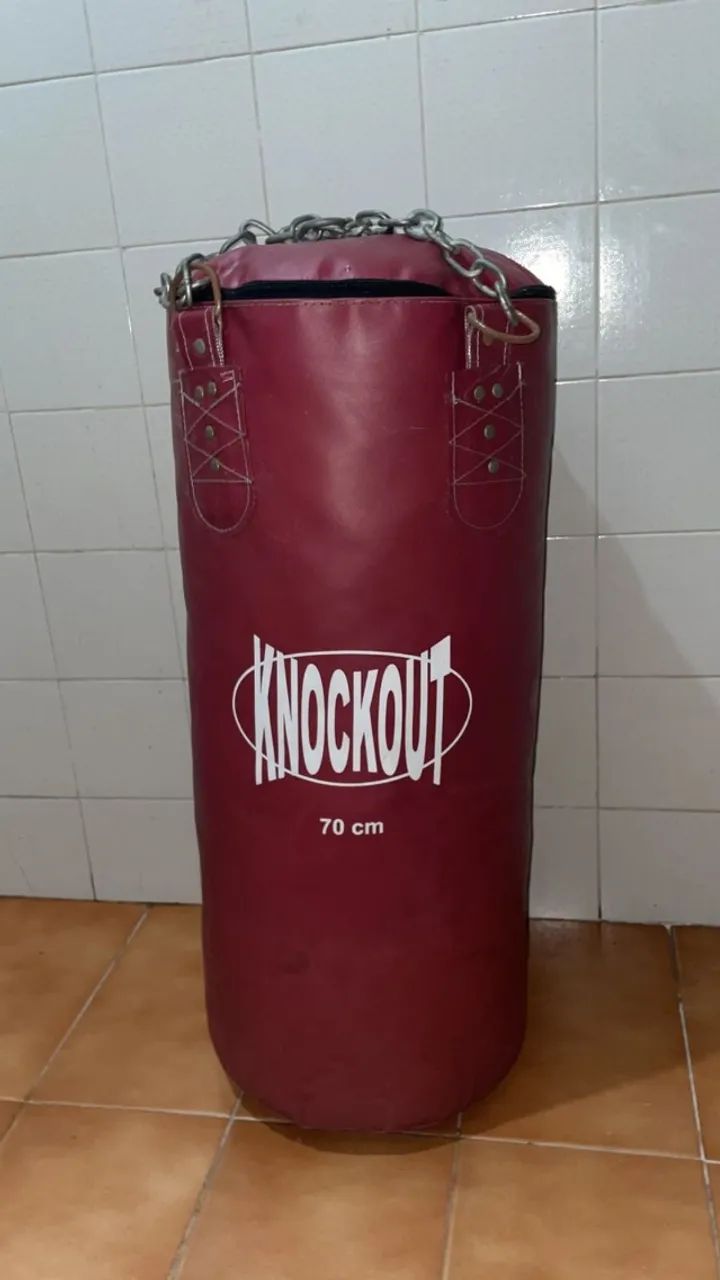 Saco de Pancada Knockout 70cm Profissional