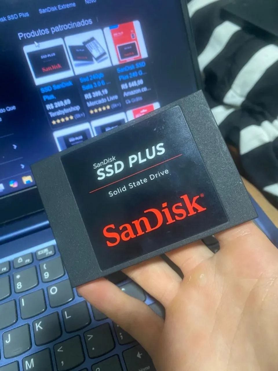 SSD PLUS SanDisk 240gb